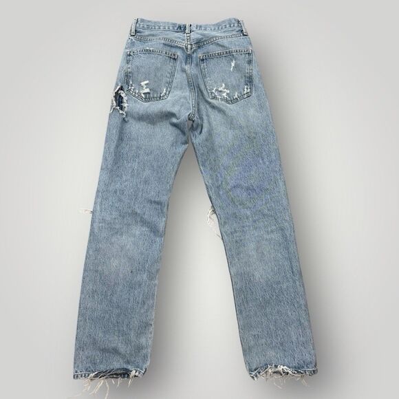 Agolde 90s mid rise loose fit jeans in Fallout wash Size 24 - Picture 4 of 10